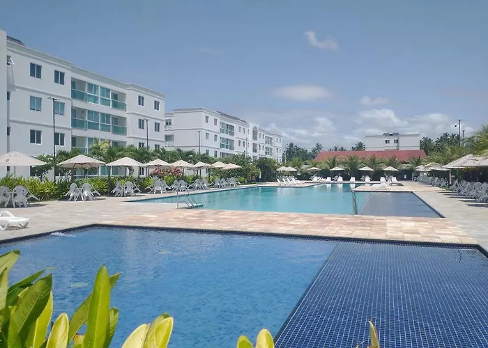 Palm Village Acqua - Apartamento Premium - Em frente à piscina - Pôrto das Galinhas, Brasil