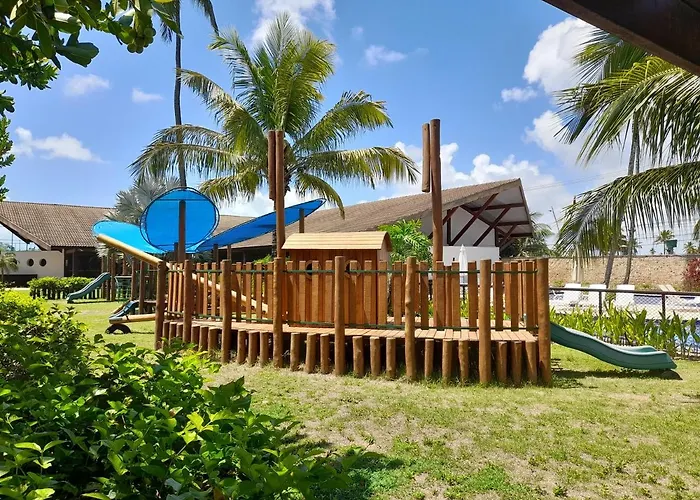 Aconchegante Flat em condomínio na beira mar de Muro Alto - Malawi Beach Resort Pôrto das Galinhas