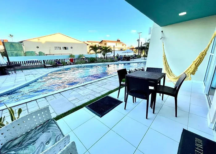 Flat Terreo,Frente Piscinas, Nascente, Maravilhoso. Apartamento Pôrto das Galinhas, Brasil