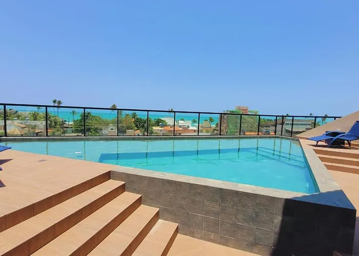 Flat Com Vista Para A Praia De Pôrto das Galinhas, Brasil