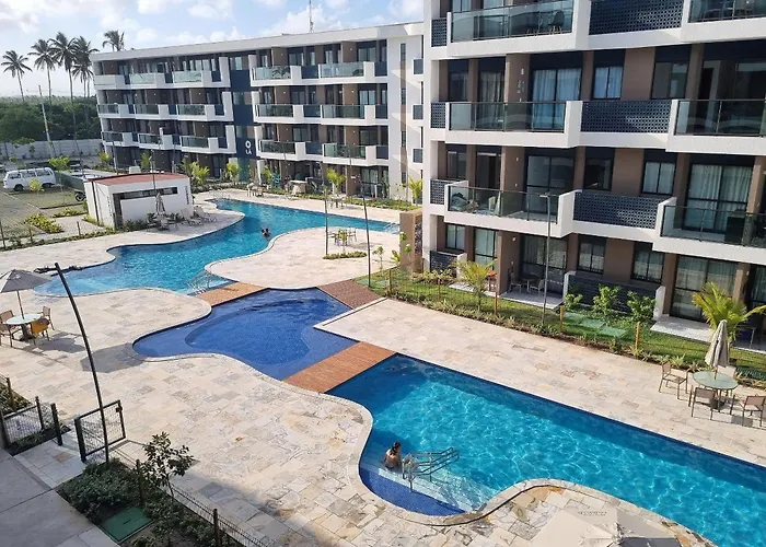 Flat em Muro Alto - Porto de Galinhas - MAKIA B117 - By Anfitrião Legal, Brasil