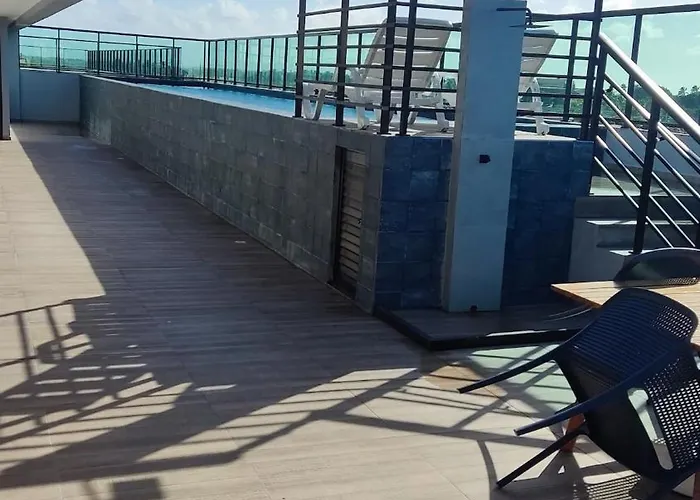 Flat completo com rooftop à 5 min do Cento | PP305 Pôrto das Galinhas, Brasil