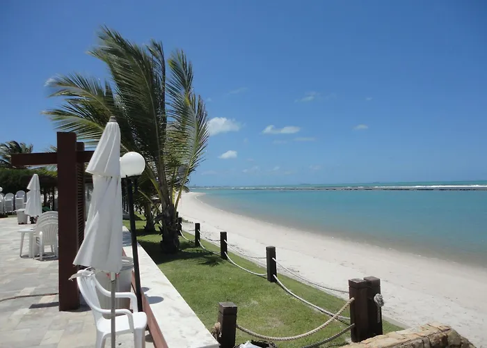 Pé na areia - verdadeiro paraíso em Muro Alto Pôrto das Galinhas, Brasil