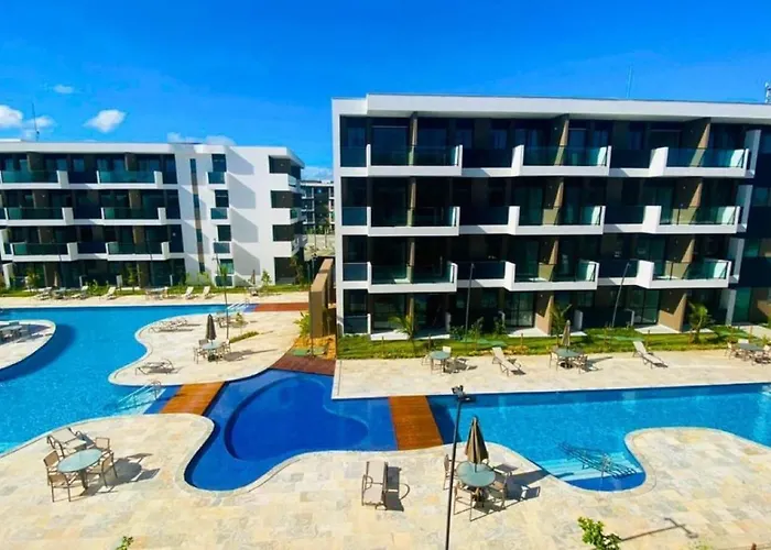 Resort Em Porto De Galinhas- Flat Terreo Frente Piscinas- Muro Alto-B18, Brasil