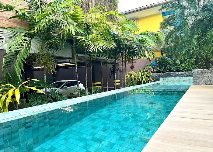 Residencial Praça Cinco - Flats a 200m do mar no Centro Porto de Galinhas por Yolo Apartamento, Brasil