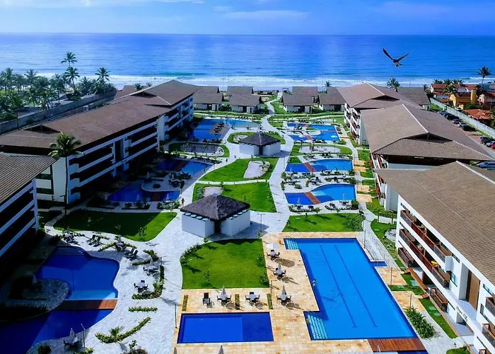 Flat Terreo Beira-Mar No Resort Cupe Beach Living Em Pôrto das Galinhas, Brasil